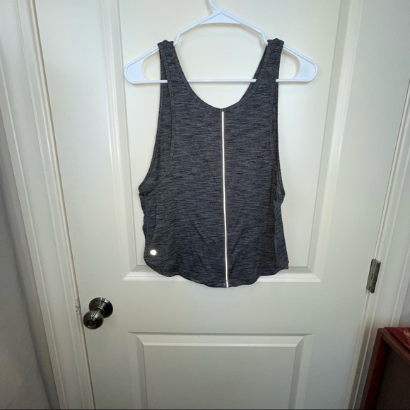 Lululemon Cardio Squad Tank II Heathered Black 6 - Picture 7 of 16